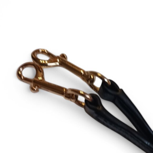 Coach Black Pebbled Leather Fold Over Wallet 3 way Clutch/ Crossbody - Picture 12 of 12